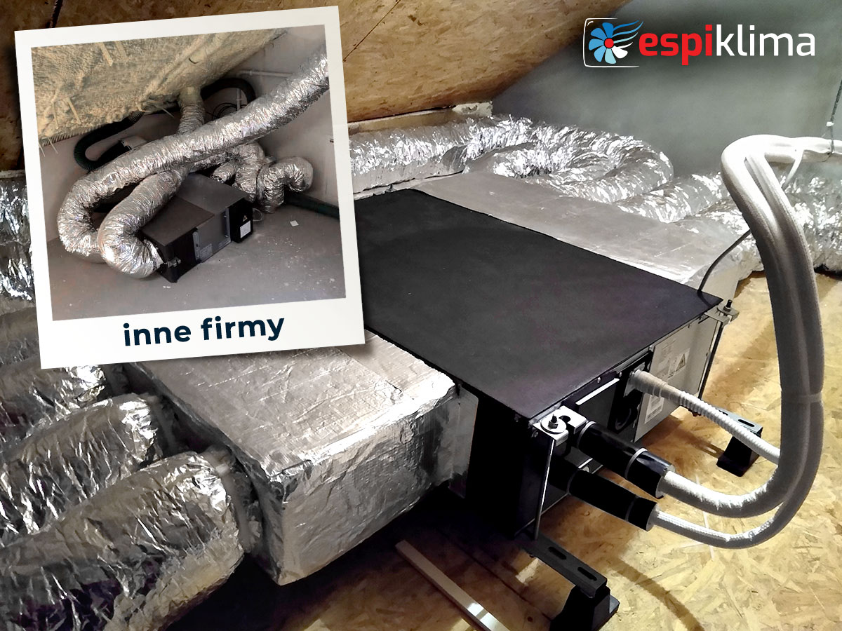 Espiklima - solidny montaż klimatyzacji kanałowej